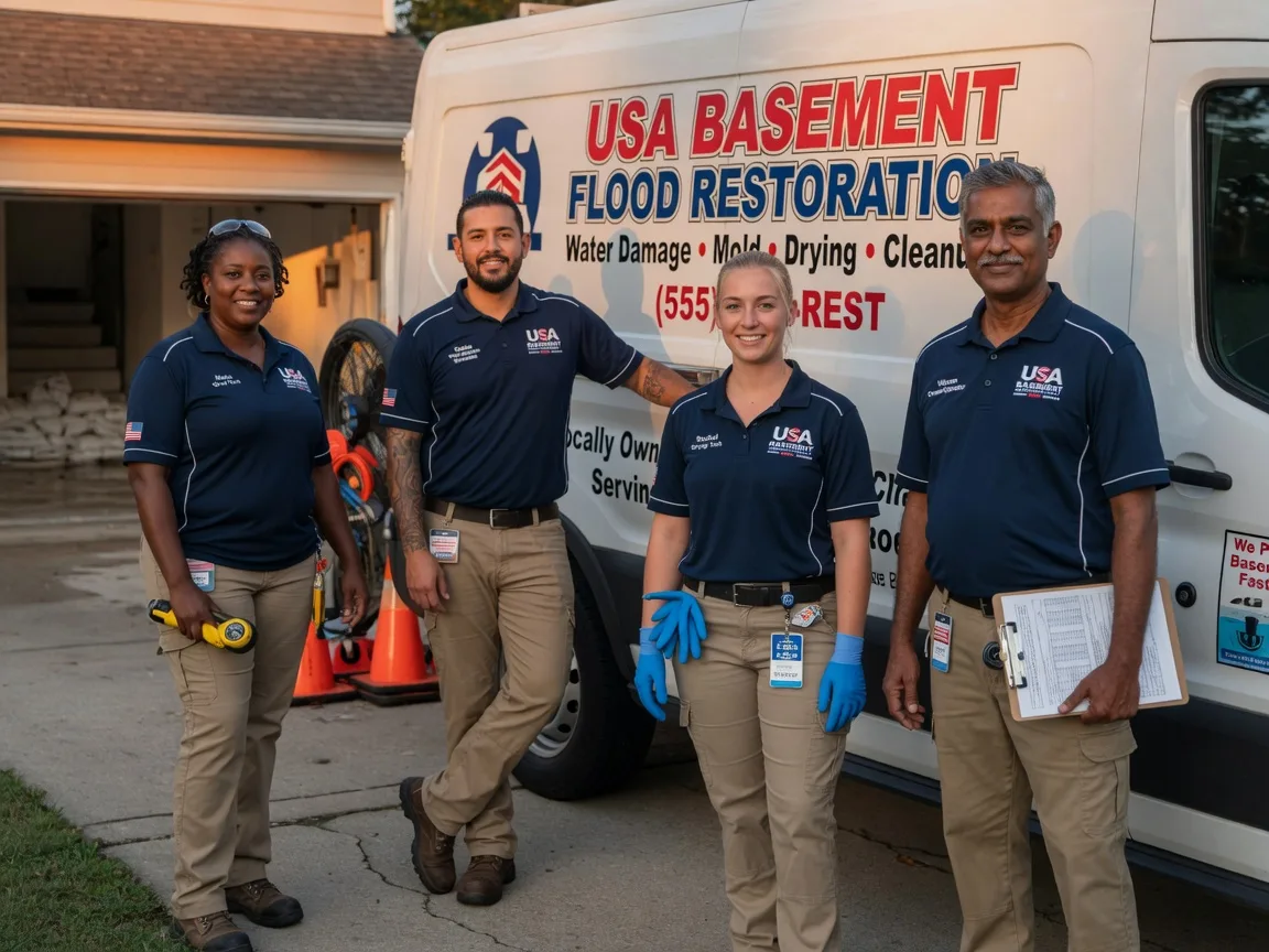 Basement Flood Cleanup company in Ellery, IL